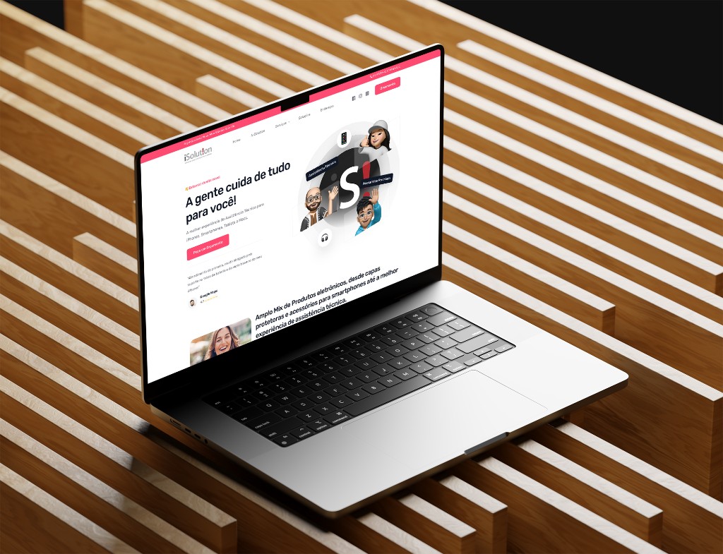Sales Website product interface overview