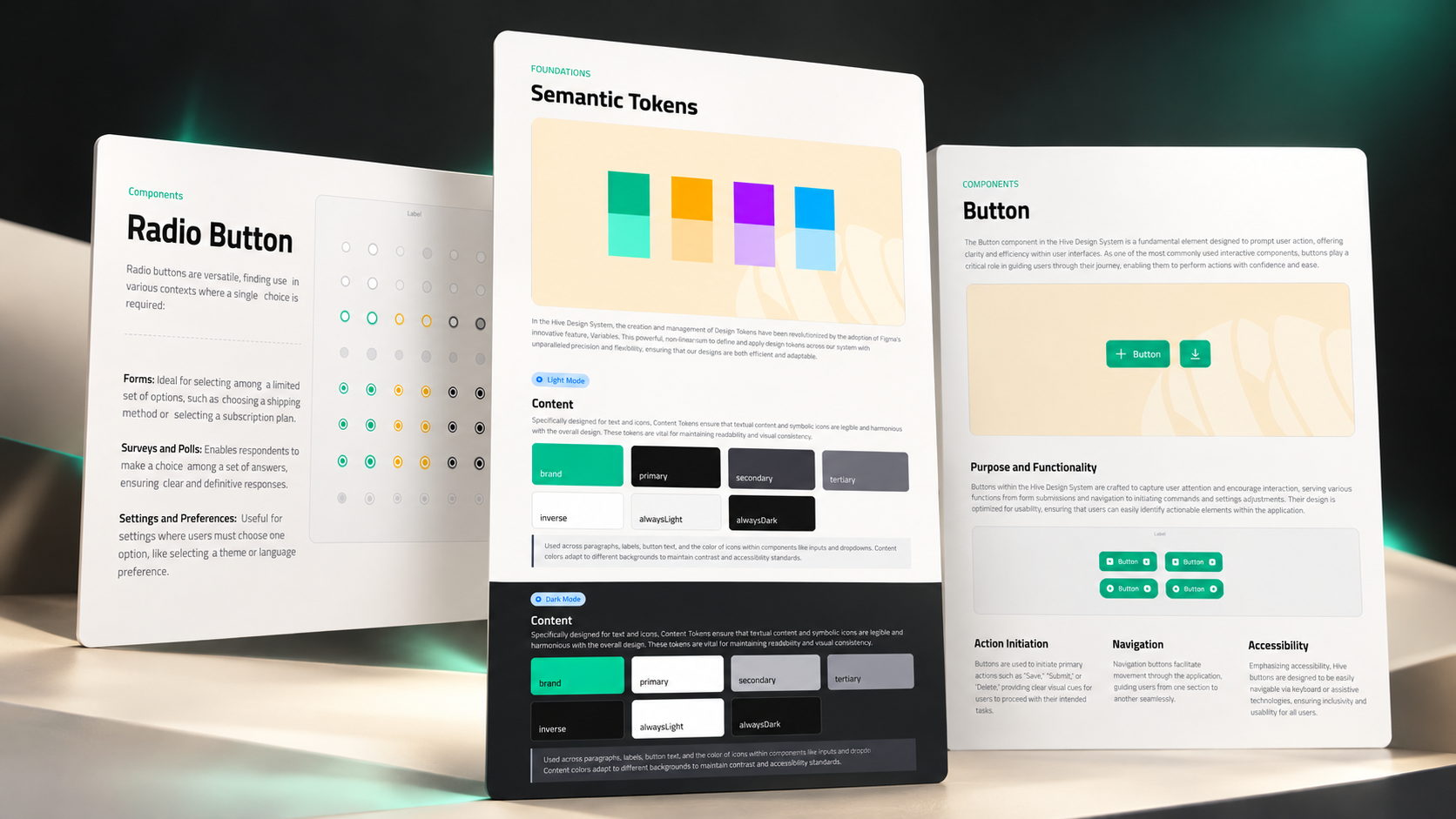 Tokio Marine Web Design System product interface overview