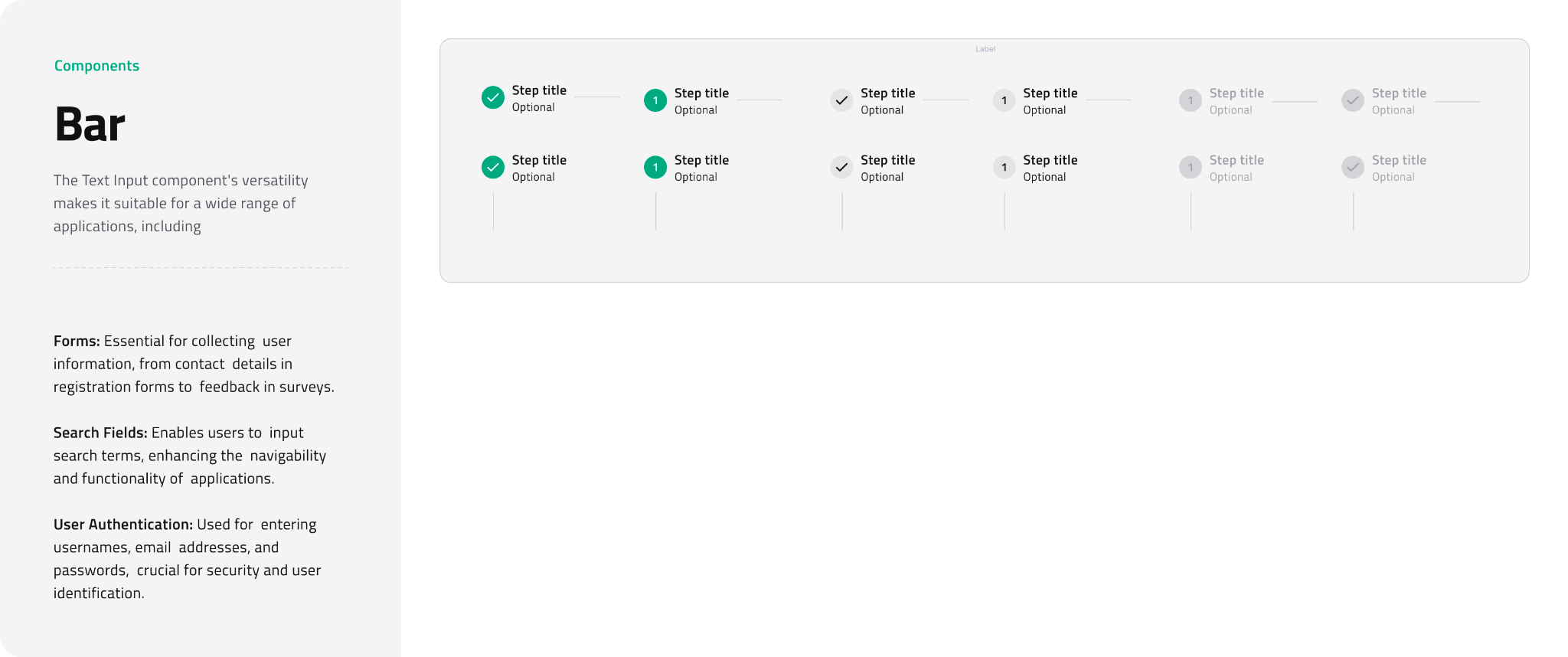 Tokio Marine Web Design System interface screen 10
